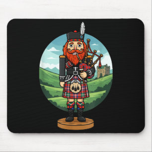 Cool Scottish Nutcracker Bagpes  Mouse Pad