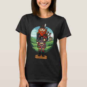 Cool Scottish Nutcracker Bagpes T-Shirt