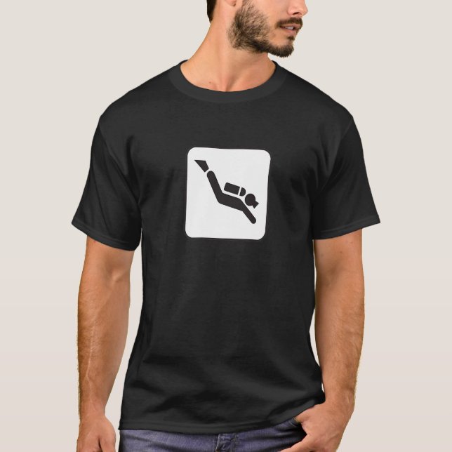 Cool Scuba Diving Scuba Diver T-Shirt (Front)