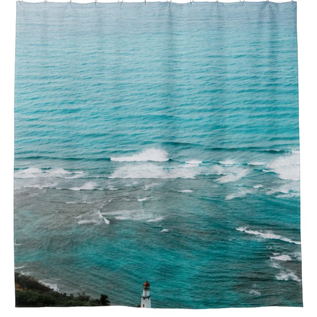 Cool Sea Animals Shower Curtain (Front)