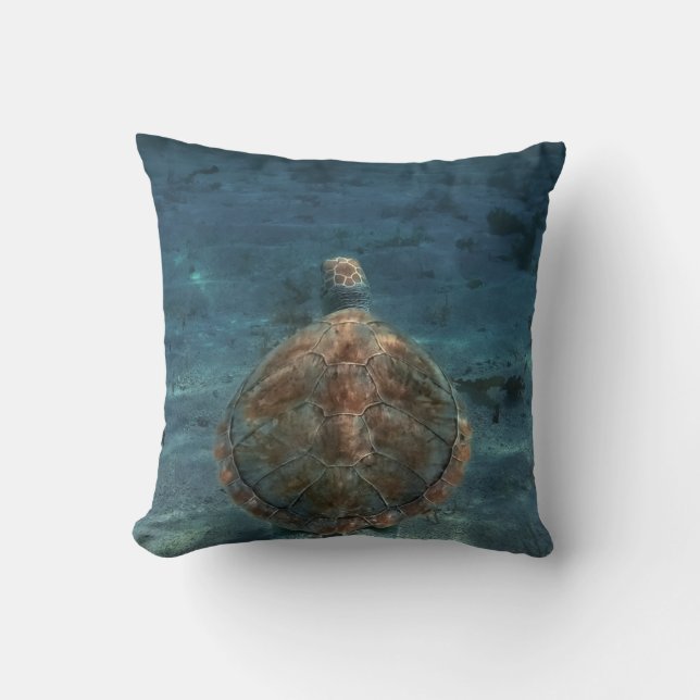 Cool Sea Creatures Cushion (Front)