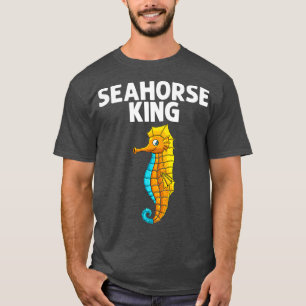 Cool Seahorse Dad Ocean Sea Animal Fish Aquarium T-Shirt