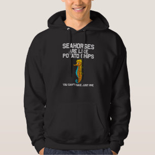 Cool Seahorse For Men Women Ocean Sea Animal Fish Hoodie