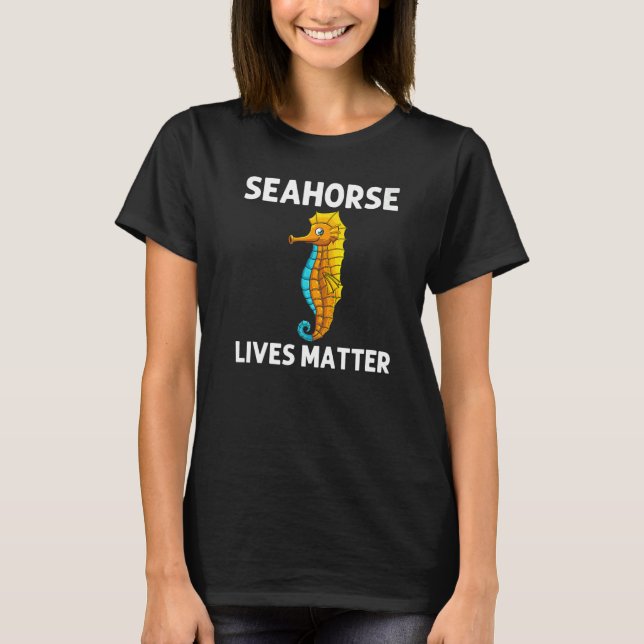 Cool Seahorse For Men Women Ocean Sea Animal Fish  T-Shirt (Front)