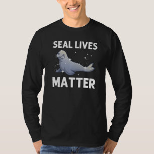 Cool Seal For Men Women Sea Lion Animal Harp Seal T-Shirt