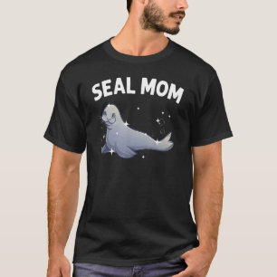 Cool Seal For Mum Mama Sea Lion Animal  Harp Seals T-Shirt