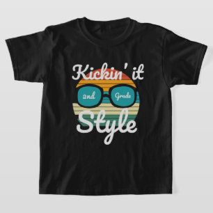 cool second grade word art T-Shirt