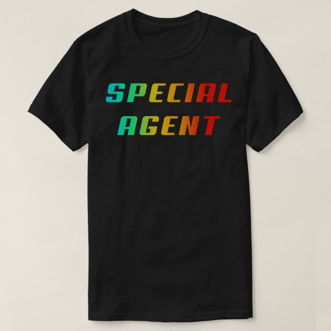 Cool Secret Agent T-Shirt (Design Front)