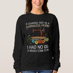 Cool Sewing For Women Girls Quilting Pattern Knitt Sweatshirt
