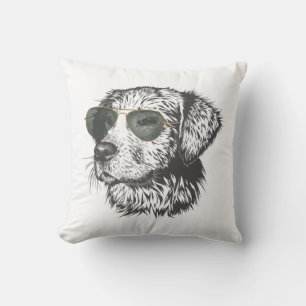 Cool Shades Dog T-Shirt Cushion
