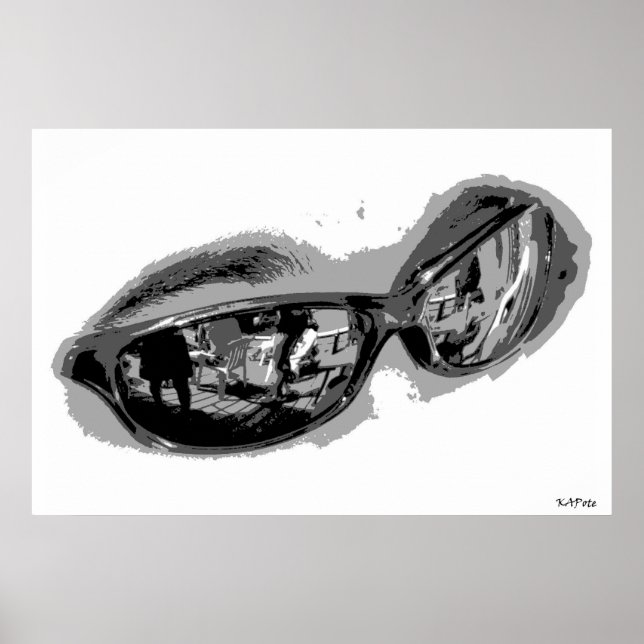 Cool Shades Reflections  Poster (Front)