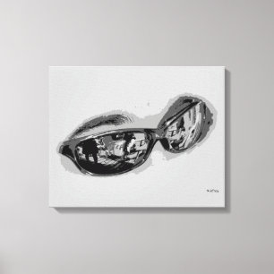 Cool Shades (Sunglasses) Canvas Print