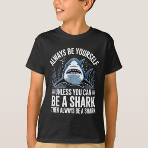 Cool Shark Art For Men Women Great White Hammerhea T-Shirt
