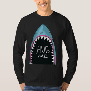 Cool Shark Hug Me Summer Surf Club T-Shirt