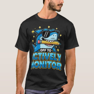 Cool Shark Programmer Joke Off To Actively T-Shirt