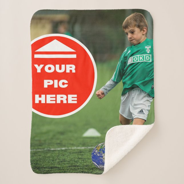 Cool! Sherpa Blanket - Personalised (Front)