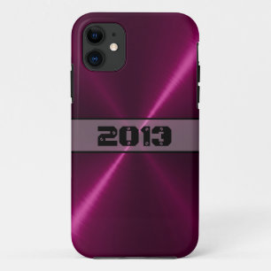 Cool Shiny Stainless Steel Metal iPhone 11 Case