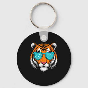 Cool Shirts For Boys Kids, Funny Tiger Sungles Key Ring