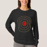 Cool Shooting Range Target Funny Marksman Gun Love T-Shirt<br><div class="desc">Cool Shooting Range Target Funny Marksman Gun Lover</div>