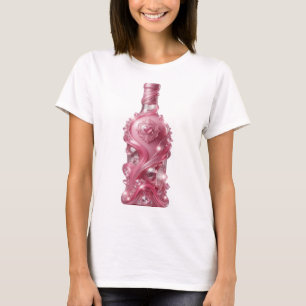 Cool Silver ABSTRACT ART Fashion Print T-Shirt