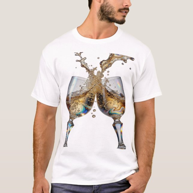 Cool Silver CHEERS Tee (Front)