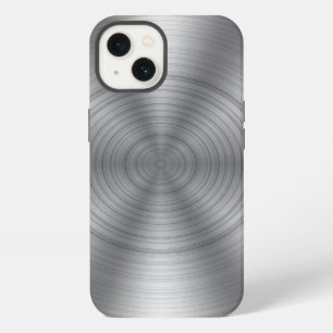 Cool Silver Metallic Look iPhone 13 Case