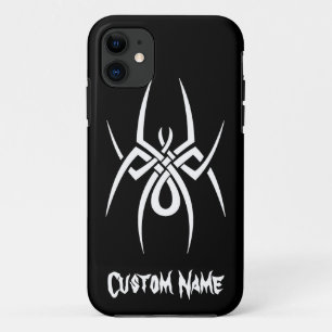 Cool Simple Elegant Classic Black White Tribal Case-Mate iPhone Case