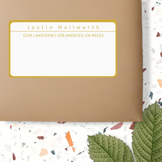 Cool Simple Minimalist Gold & White (Creator Uploaded)