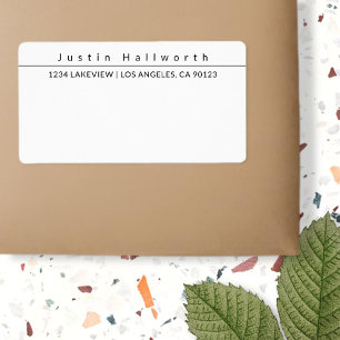 Cool Simple Plain Minimalist Black & White