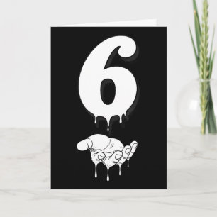 Cool Six Seven 6 7 Meme Gen Alpha Slang Costume Ma Card