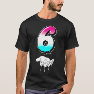Cool Six Seven 6 7 Meme Gen Alpha Slang Costume Ma T-Shirt