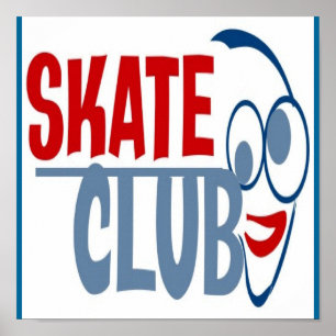 COOL SKATE CLUB POSTER