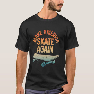 Cool Skateboard Art For Men Women Skateboarding Sk T-Shirt