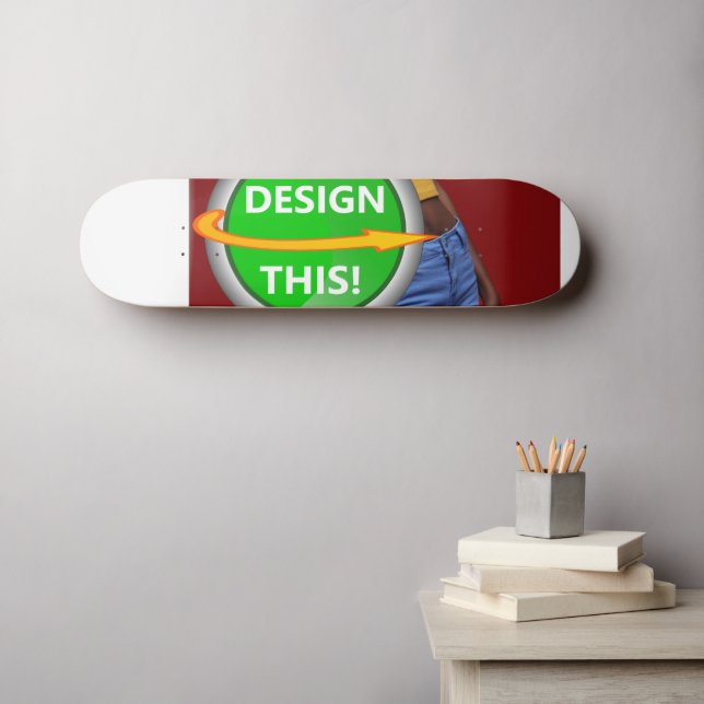 COOL! Skateboard Deck - 8 1/4" - Custom (Wall Art (Horz))