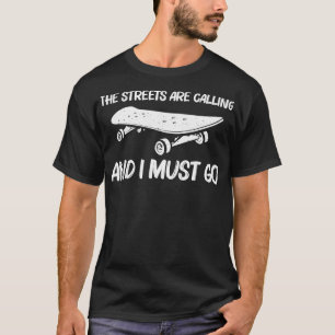 Cool Skateboarding Art For Men Women Skate Skatebo T-Shirt