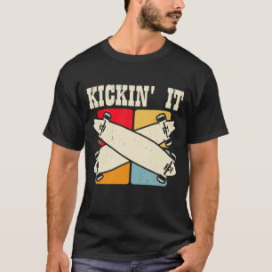 Cool Skateboarding Art For Men Women Skateboarder T-Shirt
