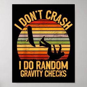 Cool Skateboarding Lover Men Women Kids Skater Ska Poster