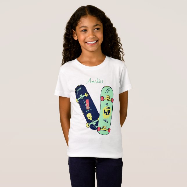 Cool Skateboards T-Shirt (Front Full)