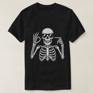 Cool Skeleton 67 Meme Shirt for Halloween Vibes