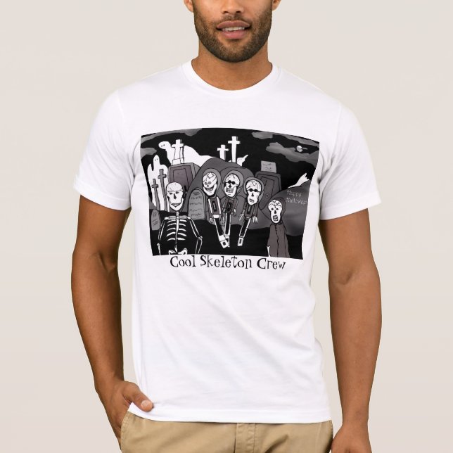 Cool Skeleton Crew T-Shirt (Front)