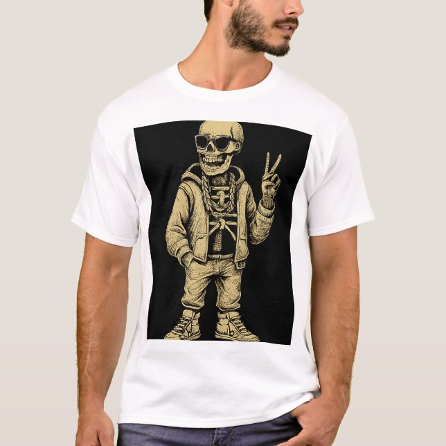 Cool Skeleton T-Shirt (Front)