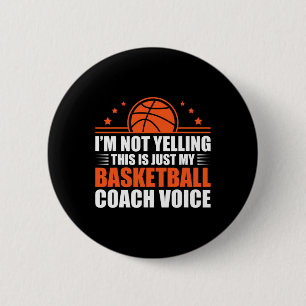 Cool Sketll Coach For Men Women Team Sketll Coachi 6 Cm Round Badge