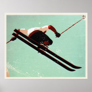 Cool Ski Bum Poster