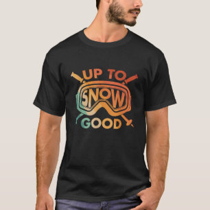 Cool Skiing Design For Men Women Ski Skier Snow Sk T-Shirt