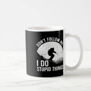 Cool Skiing For Men Women Snow Skier Winter Ski Sn Coffee Mug