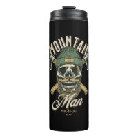 Cool skull design; nature; mountains; camping; dad