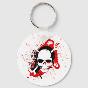 Cool Skull Key Ring