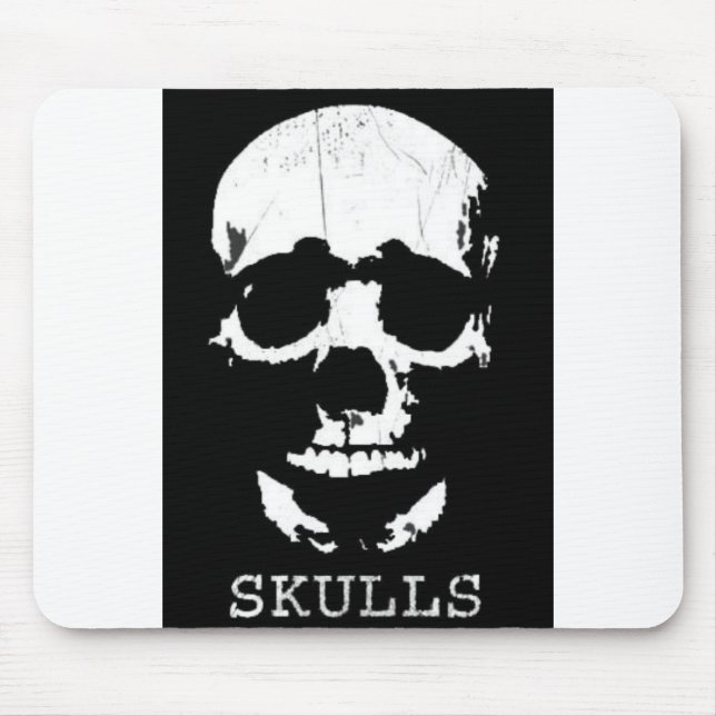 COOL SKULL MOUSE PAD (Front)