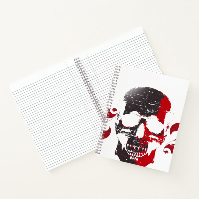 Cool Skull Notebook | Vibin’ Aesthetic Journal for (Inside)