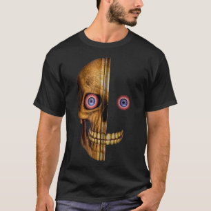 Cool Skull Skeleton Creepy Spooky Men Women Craniu T-Shirt